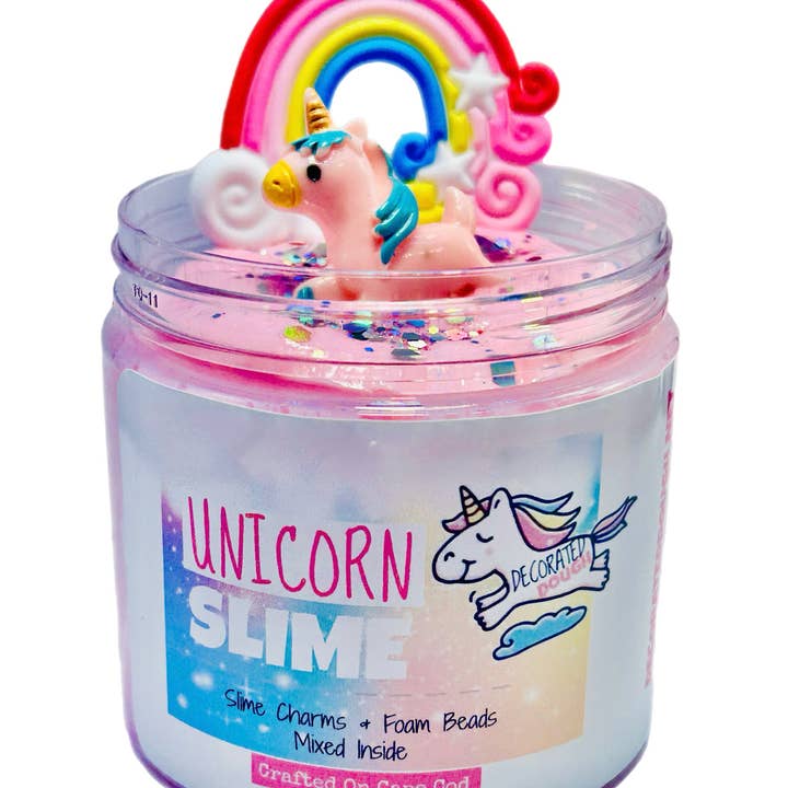 Einhorn-Butterschleim für den Großhandel von Decorated Dough