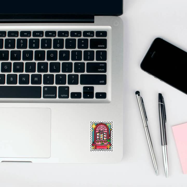 „Good Luck Babe“ Postfrimærke-klistermærke for engroshandel hos Created by KG