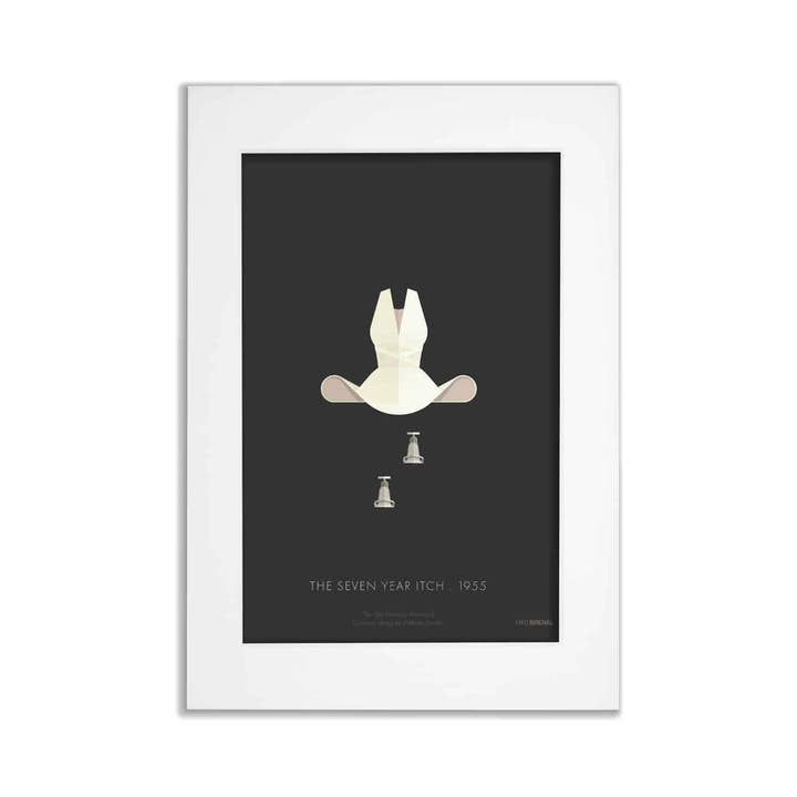 The Seven Year Itch (Marilyn Monroe) Fred Birchal Art Print for wholesale by memory Box