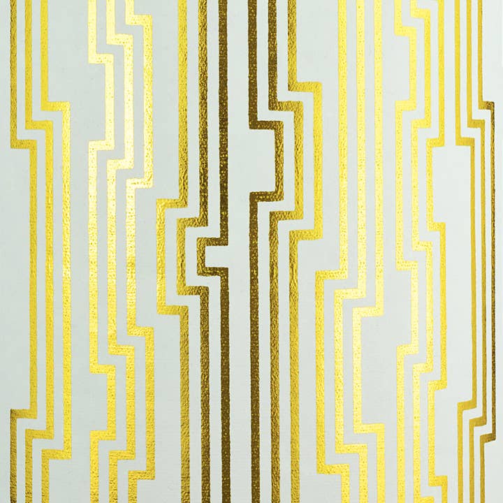 Art Deco crème/goudfolie voor wholesale door MIDORI Inc.