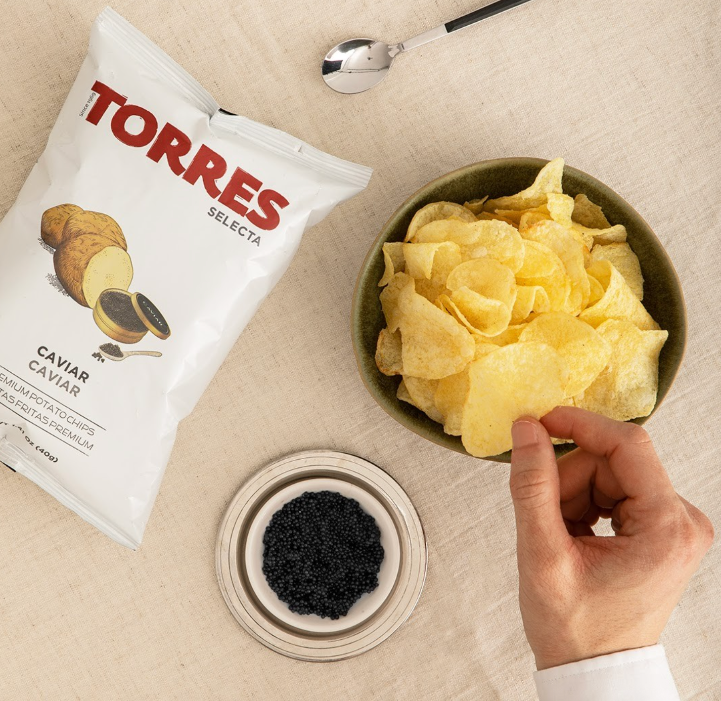 Gourmet Food Solutions, Inc. - Wholesale Chips - CAVIAR Torres Gourmet Potato Chips2