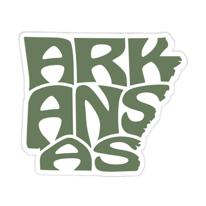 Autocollant Arkansas pour la vente par The Northwest Store