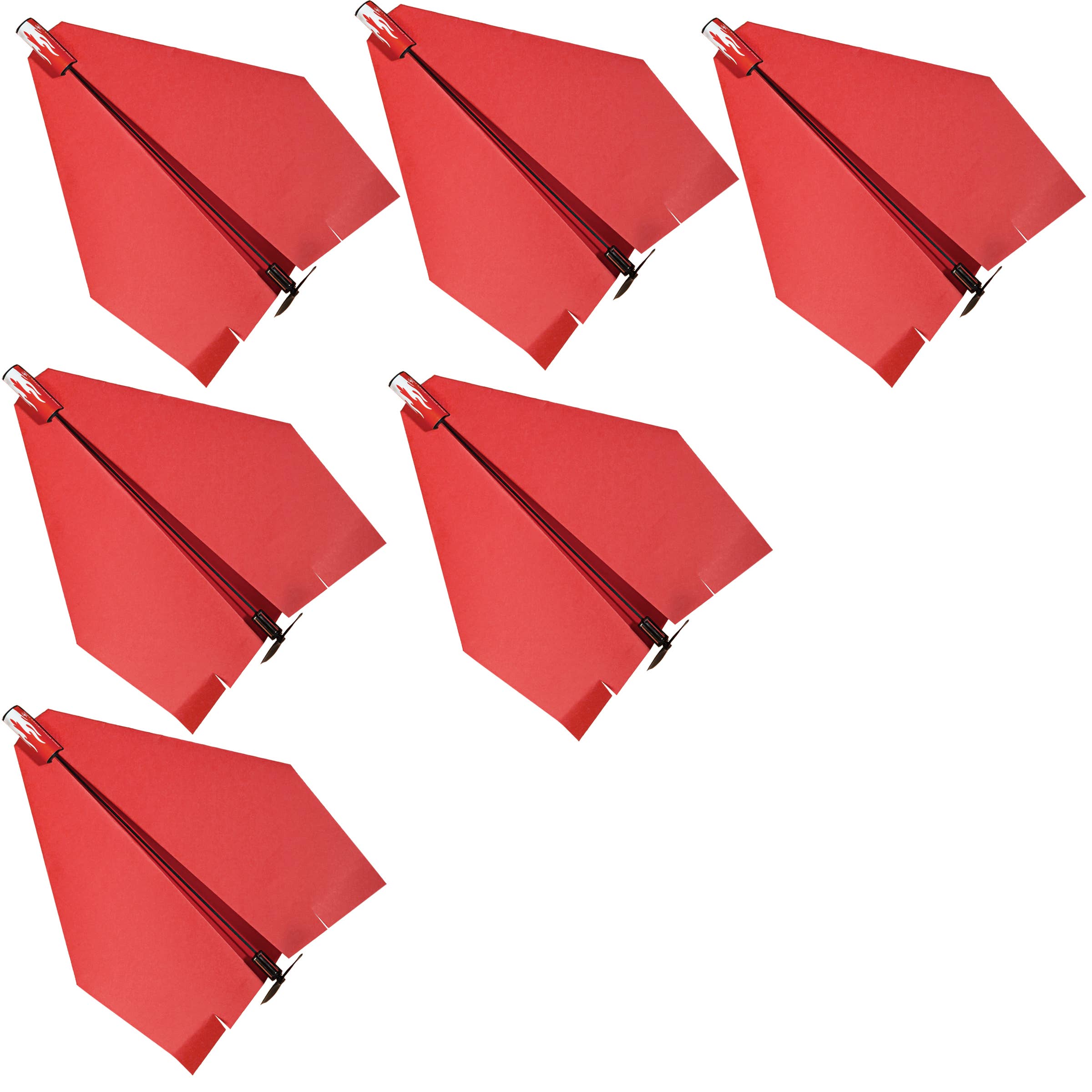PowerUp Toys - Wholesale Toy Plane - Kids - POWERUP 2.0 Paper Airplane Conversion Kit - Red - Refill9