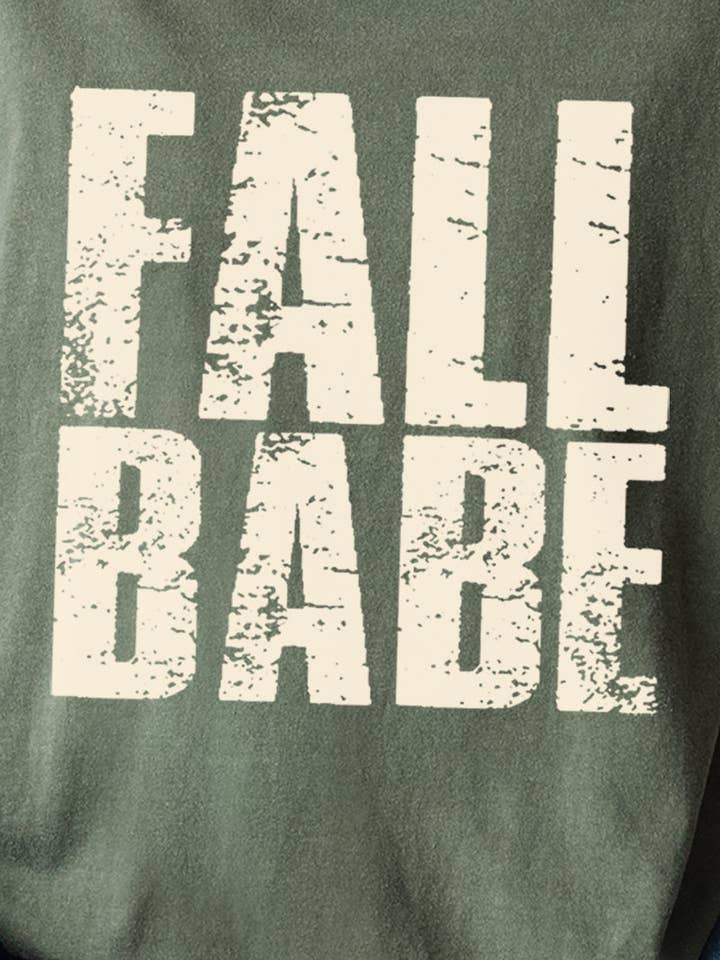 Bébé d'automne en détresse prêt à presser transfert DTF pour la vente par Wholesale Accessory Market