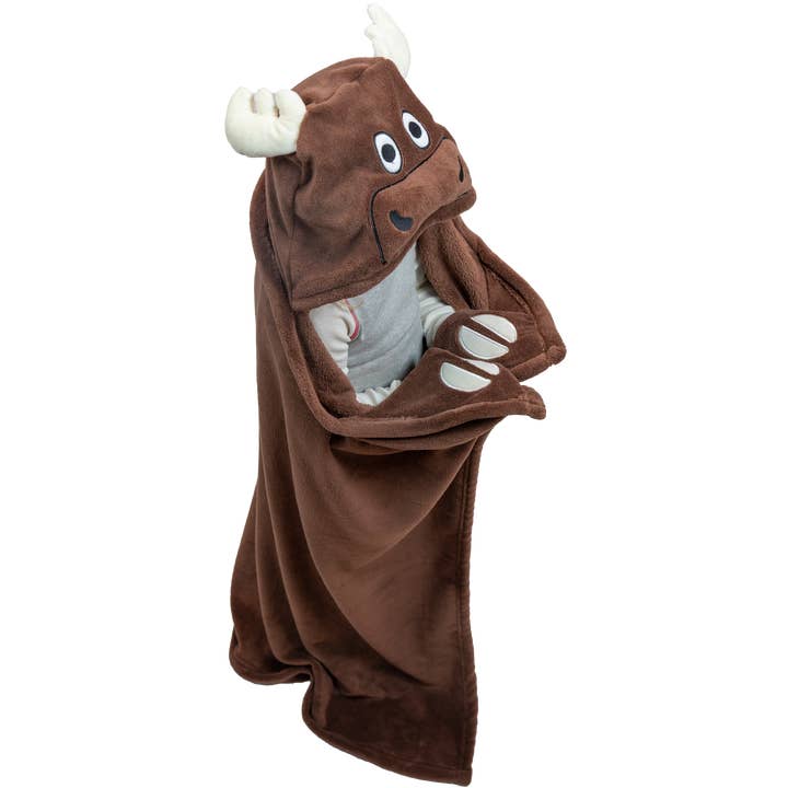 Moose Critter Blanket and other Purchase Wholesale fleece blanket. Free Returns & Net 60 Terms on Faire trending on Faire.