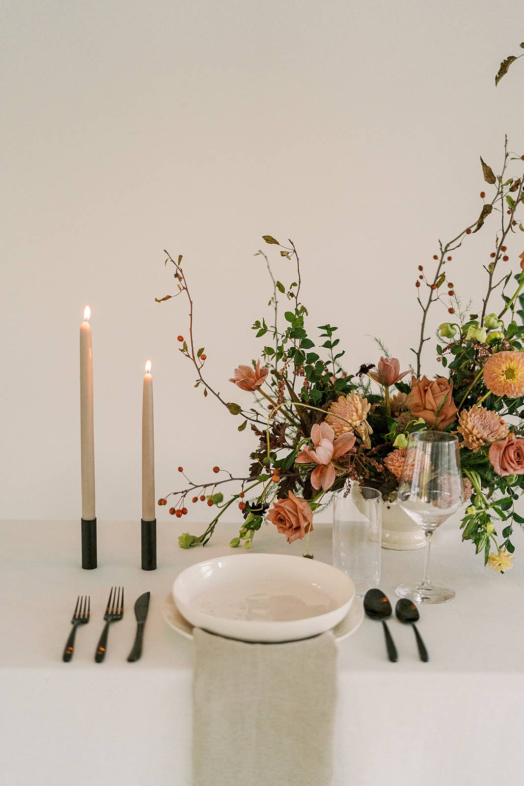 Mo&Co Home - Wholesale Tapered Candle/Candlestick -  Clay | Dipped Beeswax Taper Candles | All Natural2