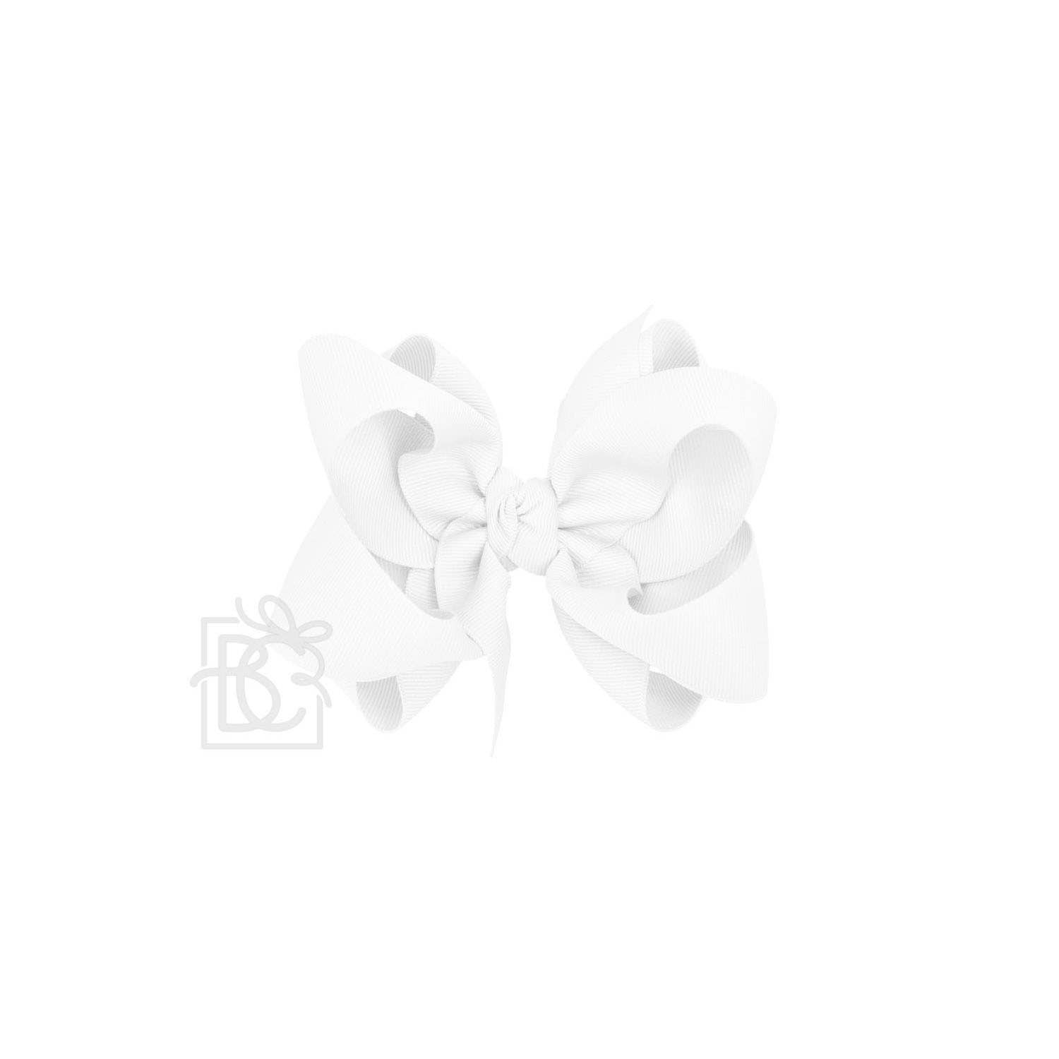 Beyond Creations, LLC - Wholesale Hair bow – Kids - MULTI-LOOP GROSGRAIN BOW ON CLIP65