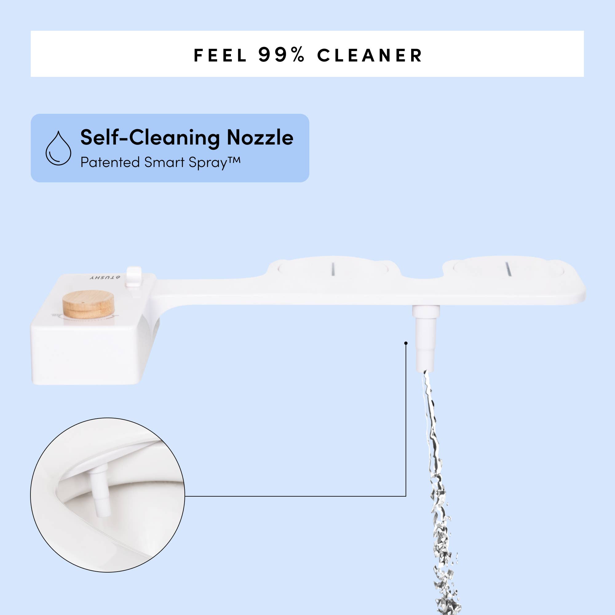 TUSHY - Wholesale Bathroom Accessory Set - TUSHY Classic 3.0 Bidet5