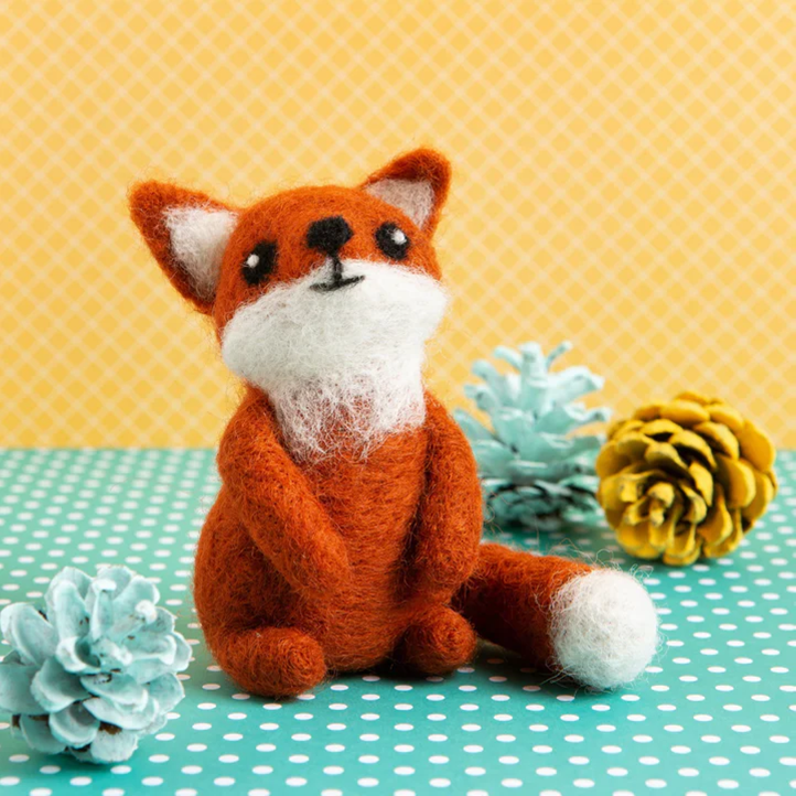 Hawthorn Handmade (US Duties Paid) – wholesale DIY craft kit – Fox Cub Mini Needle Felting Kit | Beginner Craft Kit2