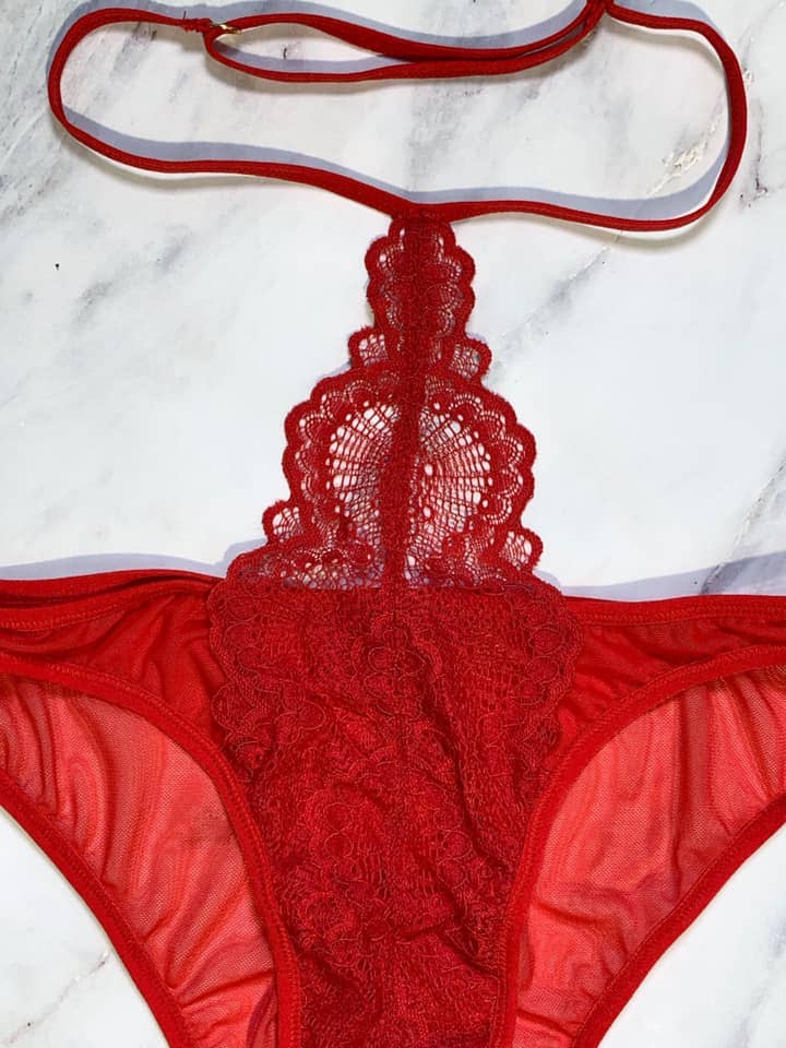 Annmarie Kahn - Wholesale Underwear - Women's - Ruby Chelsea Waist Strappy Lace Sheer Bikini Panty8