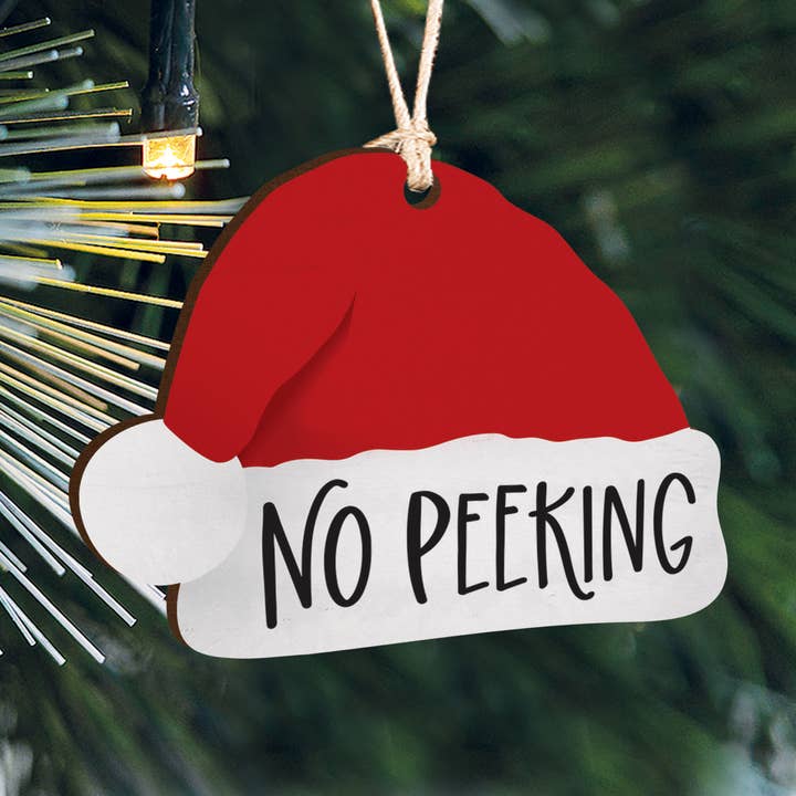 P. Graham Dunn - Wholesale Ornament - No Peeking Mini Ornament0