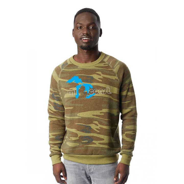 Mi Coast Crew Neck Sweatshirt for wholesale by MI Coast