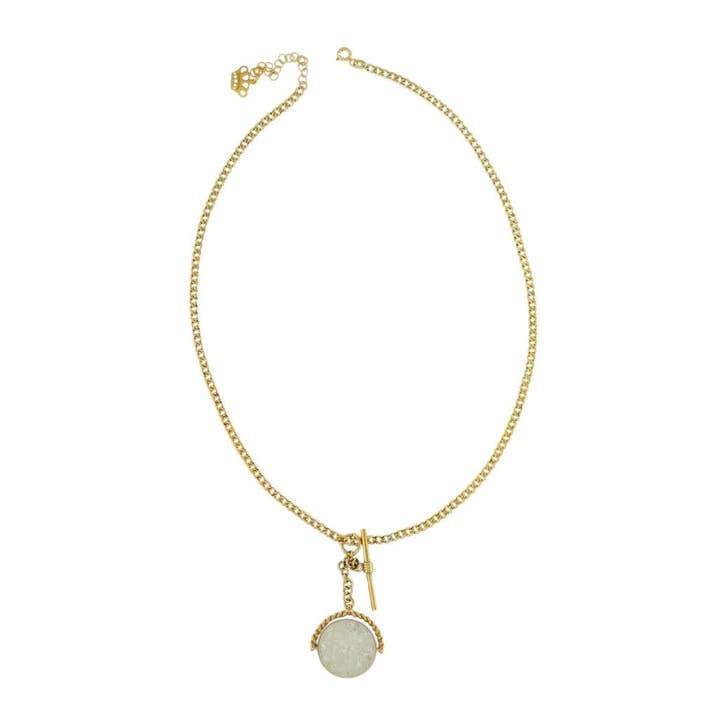 Collar de piedras preciosas Tbar para venta al por mayor de Anna Lou of London