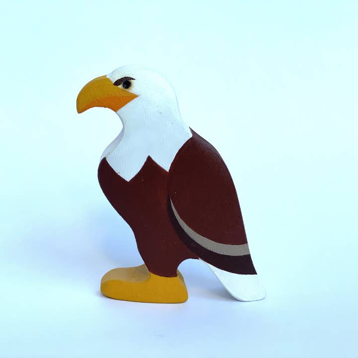 PoppyBabyCo - Wholesale Decorative Figurine - Wooden Eagle Figurine1