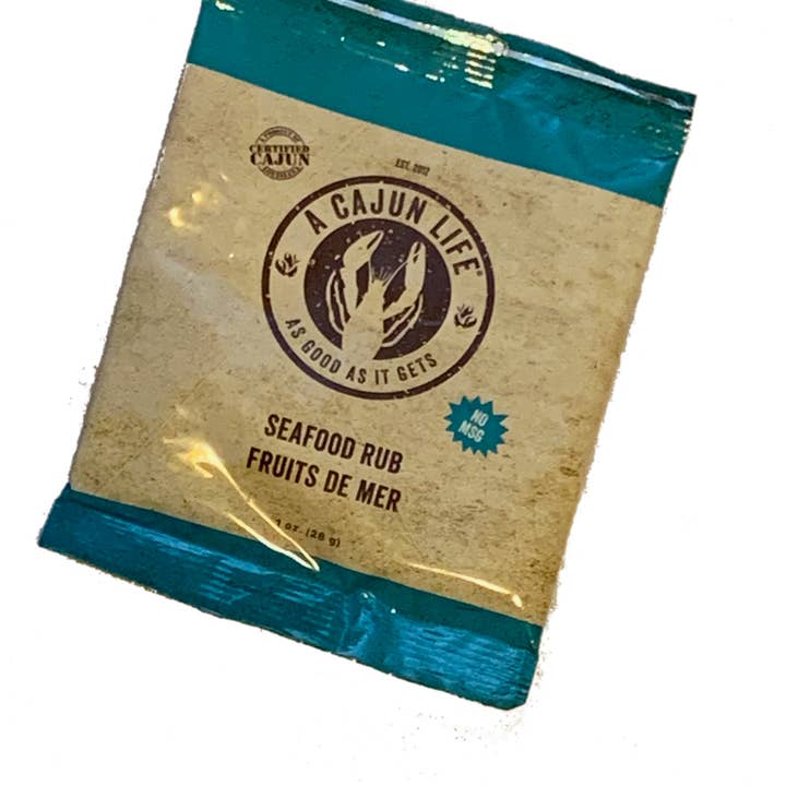 Seafood Rub - 12pk 1 oz for wholesale by A Cajun Life