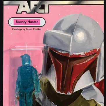 DKE Toys – Artes e entretenimento por atacado – Zine de Pinturas de Caçadores de Recompensas por Jason Chalker