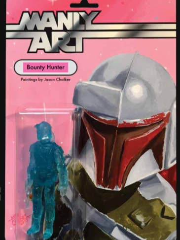 Bounty Hunter Paintings Zine by Jason Chalker for wholesale by DKE Toys