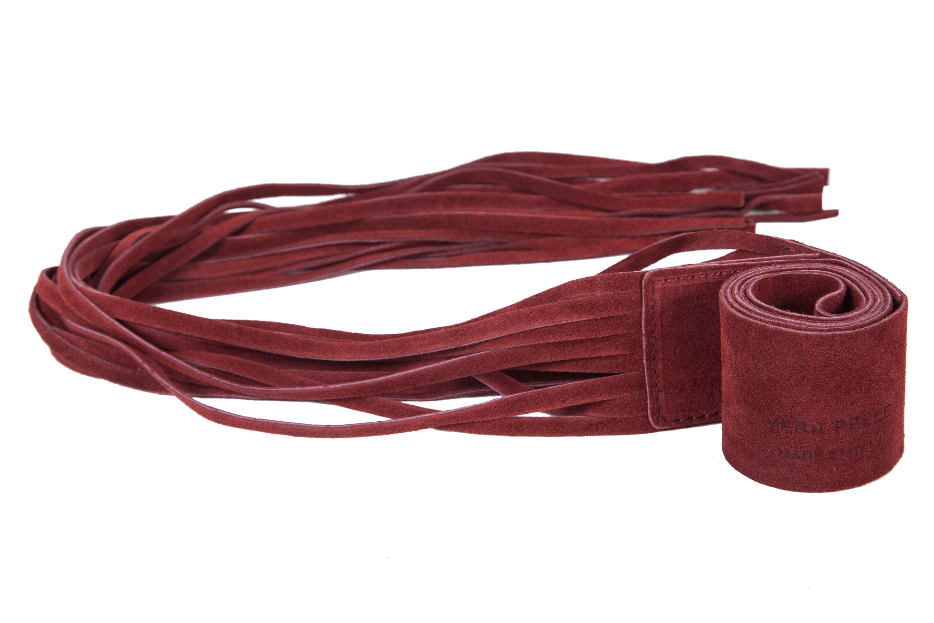 Chenson & Gorett - Wholesale Belt - Women's - Italian Suede Women's Belt with Fringes without Buckle3