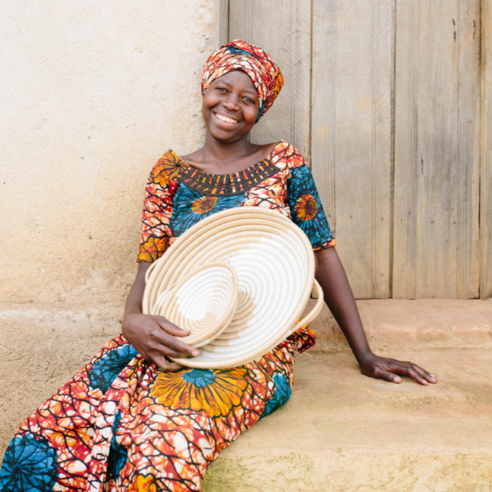 Azizi Life - Wholesale Decorative Plate/Dish/Bowl - Zera Woven Bowls13