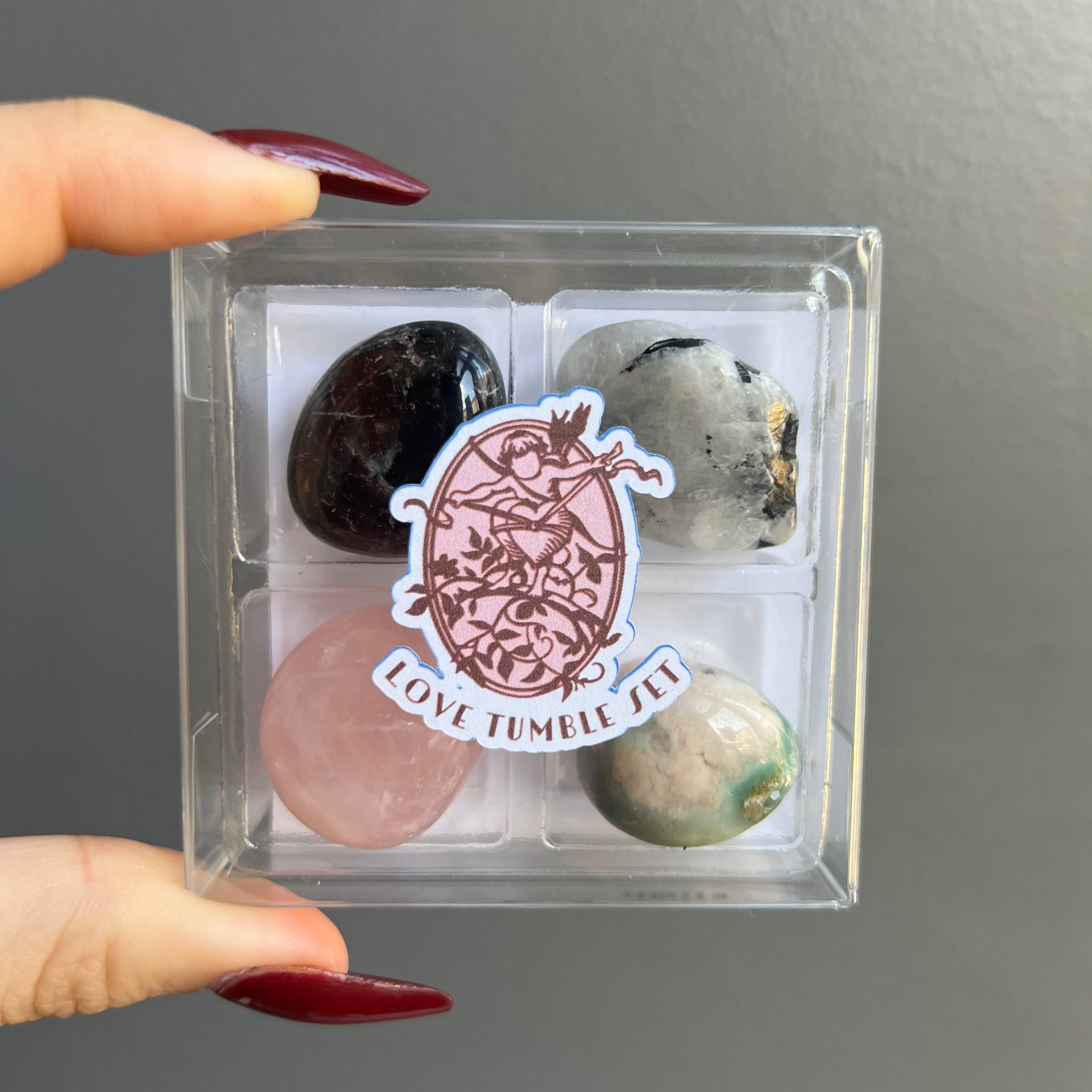 Sapphire & Sage - Wholesale Spiritual Stone/Crystal - Love Crystal Tumble Set
