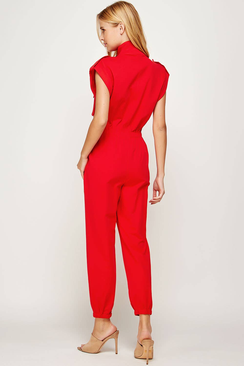 Strut & Bolt - Venta al por mayor Peto - Mujer - Mono tipo jogger sin mangas con cuello alto13