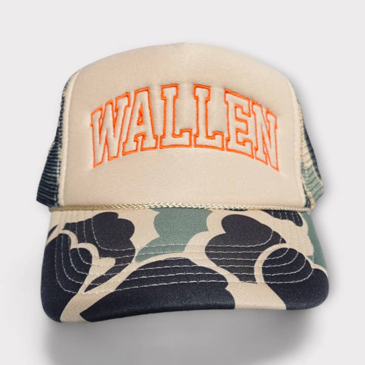 Happi Style - Wholesale Trucker Hat - Women's - Wallen Trucker Hat | Camo2