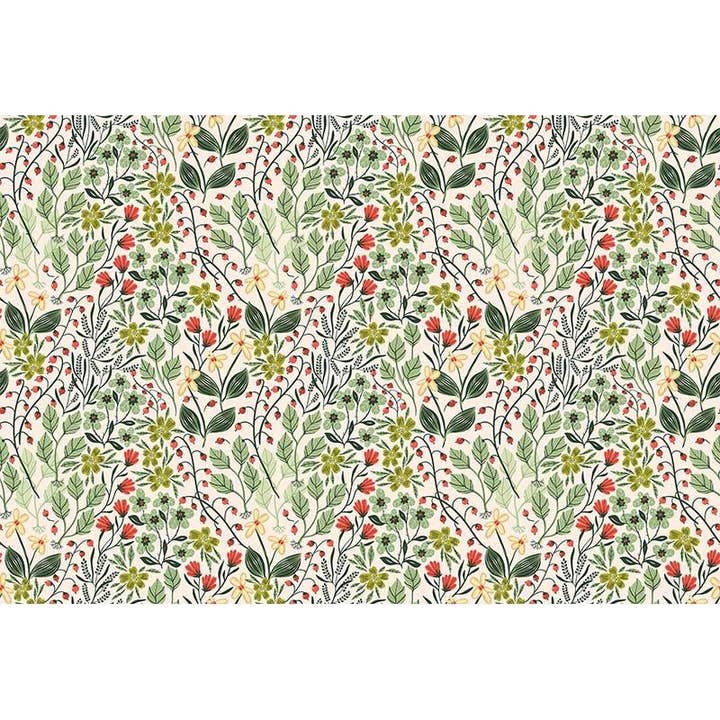 Tapete de vinil Country Garden por atacado de Pinted