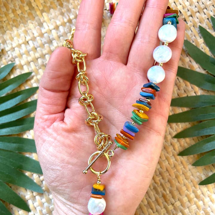 XTRA by Stacey - Wholesale Beaded/Pearl Necklace - The Kylah Necklace1