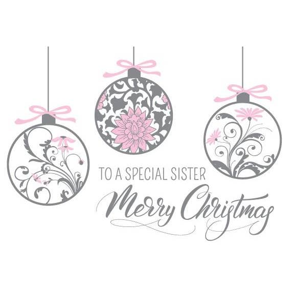Christmas Cards - Family Sister for wholesale by InterGreet.com