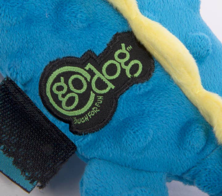 Pet Palette Distribution - Wholesale Pet Plush Toy - Dog - goDog Dragons Skinny Squeaky Plush Dog Toy Large