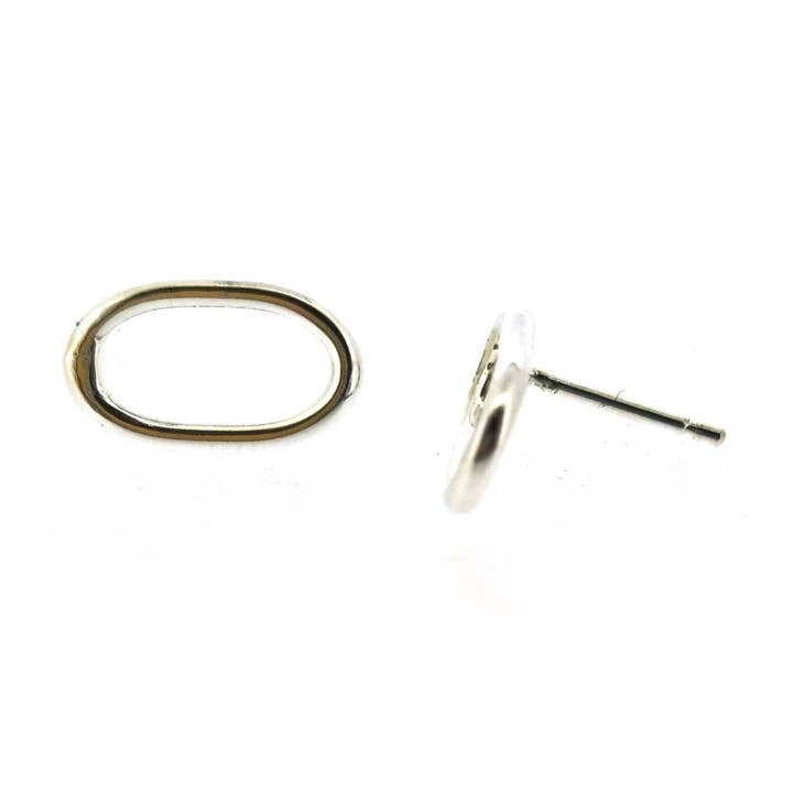 Pendientes de tuerca Silver Orbit para venta al por mayor de Mijoux Creations