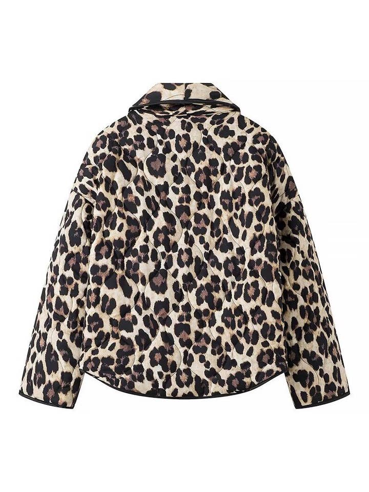 safistyle - Wholesale Jacket - Women's - Leopard Print Open Jacket9