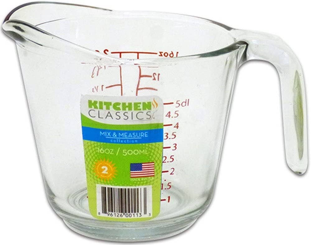 Kadra Kitchenware - Wholesale Measuring Cup - Kitchen Classic -  Glass Measuring Cup0