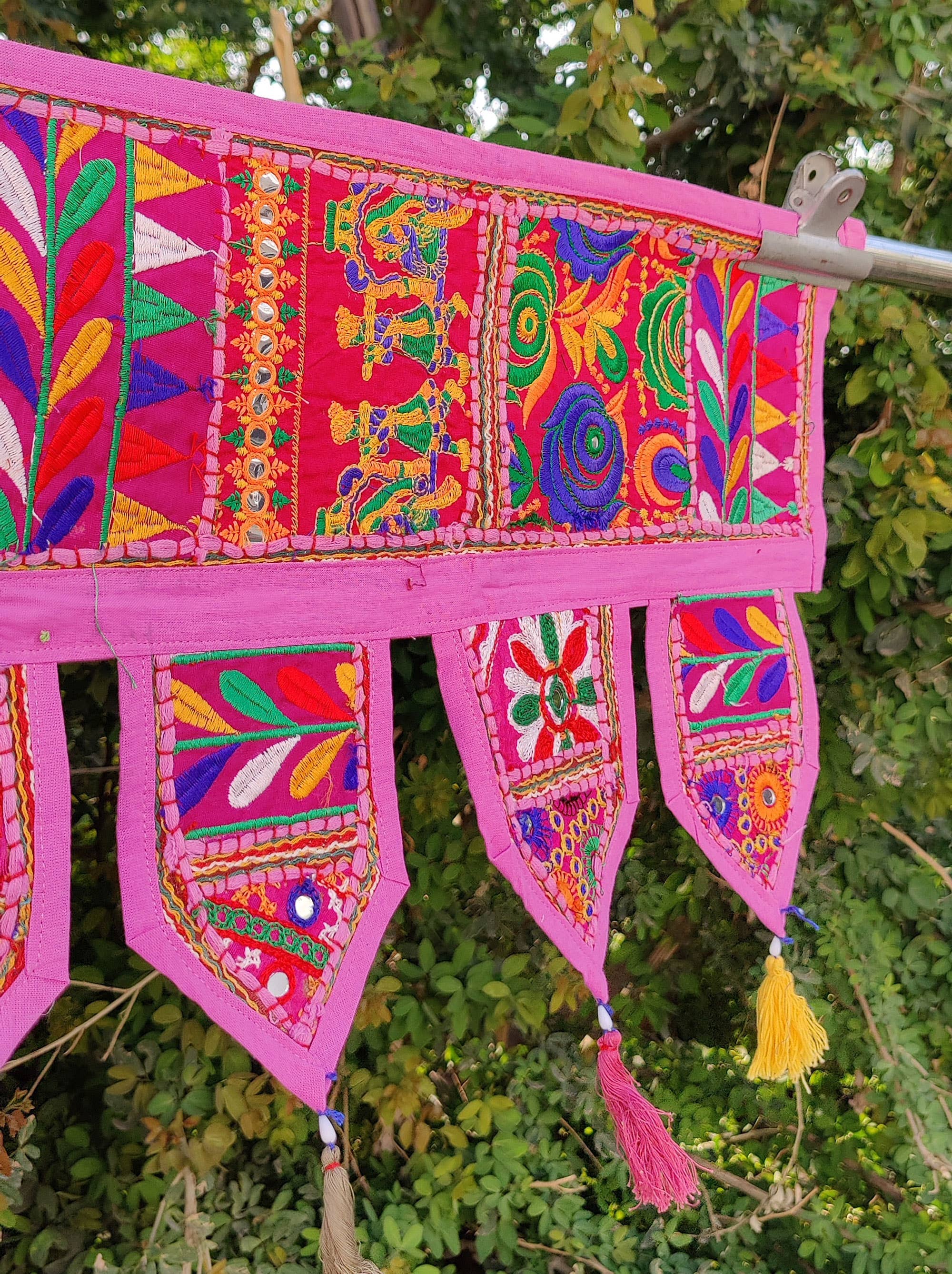 bhavnas boutique - Wholesale Valance - Door And Window Decor Handmade Beautiful Patchwork Valances4