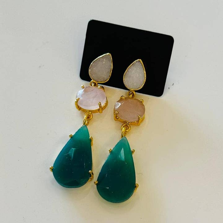 Faye Statement Earrings for wholesale by GemAddicted