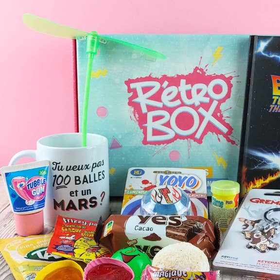 Retro Box - Generation 80 - Presentset för wholesale av Génération Souvenirs