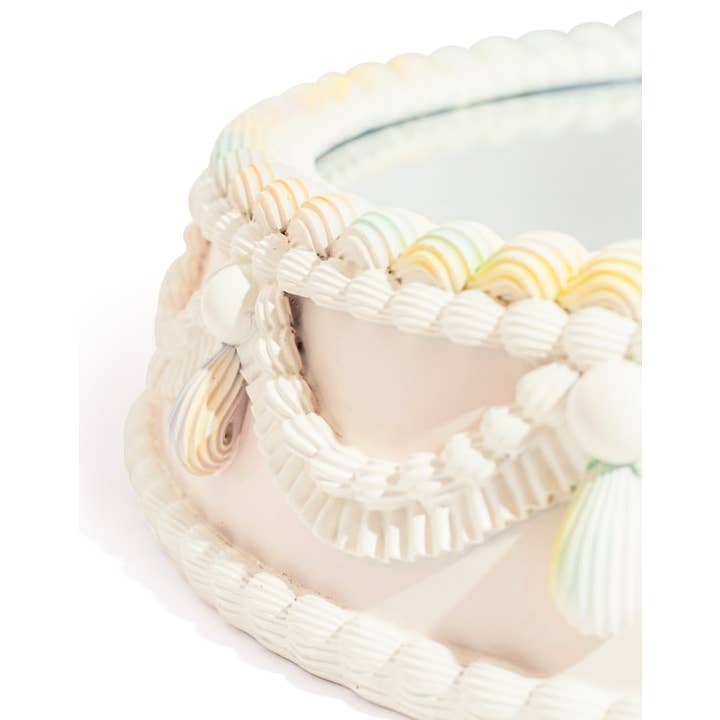 McGowan & Rutherford Ltd – wholesale Wall mirror – Decorative Piped Iced Cake Wall Mirror4