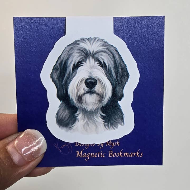 Old English Sheepdog - Magnetic Bookmark for wholesale by Designs by Mysh