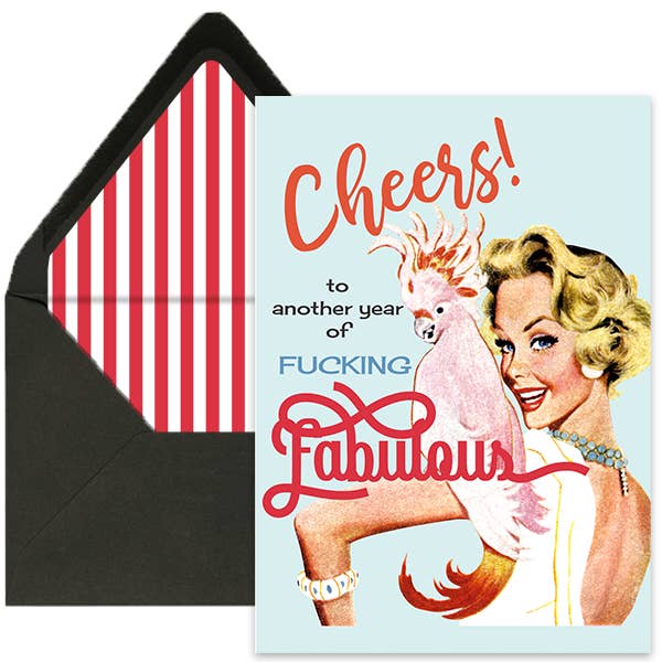 Another Year of Fucking Fabulous Funny Birthday Card and other Purchase Wholesale black greeting cards. Free Returns & Net 60 Terms on Faire trending on Faire.