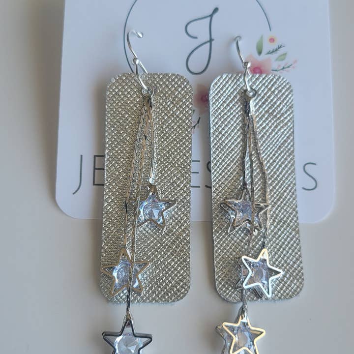 JEMdesigns - Wholesale Dangle Earrings - Shooting Star Drop Earrings0