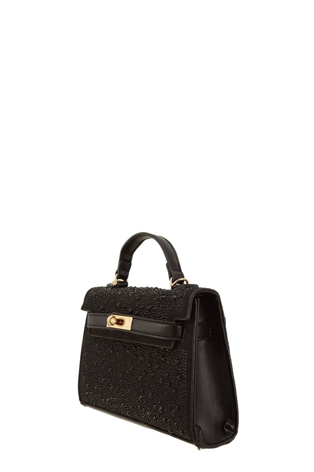 anbfashion - Wholesale Top Handle Bag - Women's - RHINESTONE SQUARE CROSS BAG 22351