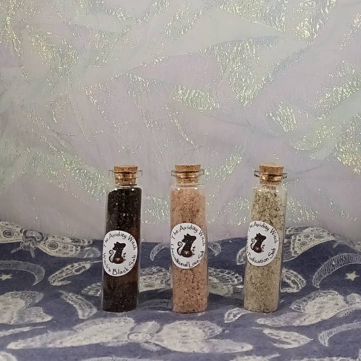 The Avidity Witch - Wholesale Meditation Supplies - Witch Salt Set