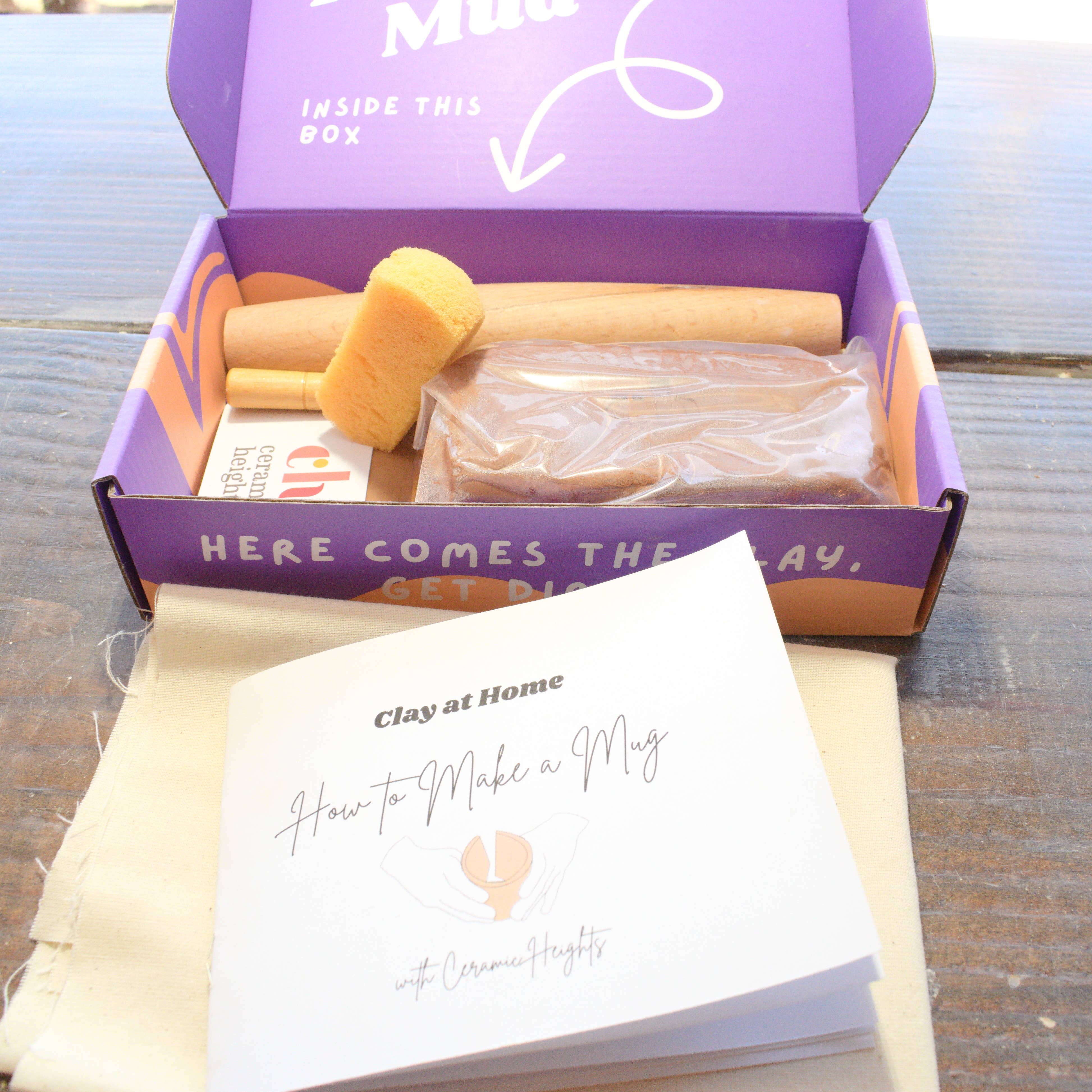 Ceramic Heights - Wholesale DIY Craft Kit - Clay at Home Mug Kit2