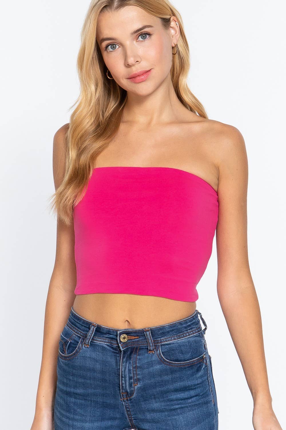 Vanilla Monkey - Wholesale Sports Bra - Women's - Solid Crop Tube Top15