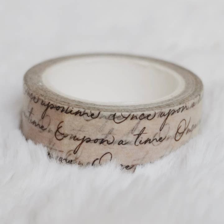 Once Upon A Time Single Washi Tape for wholesale by Noelle Gifts & Paper