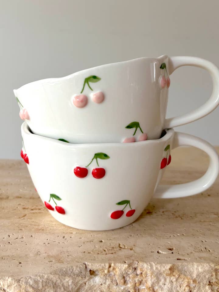 Sweet Cherry Coffee Mug for wholesale by Aztec House