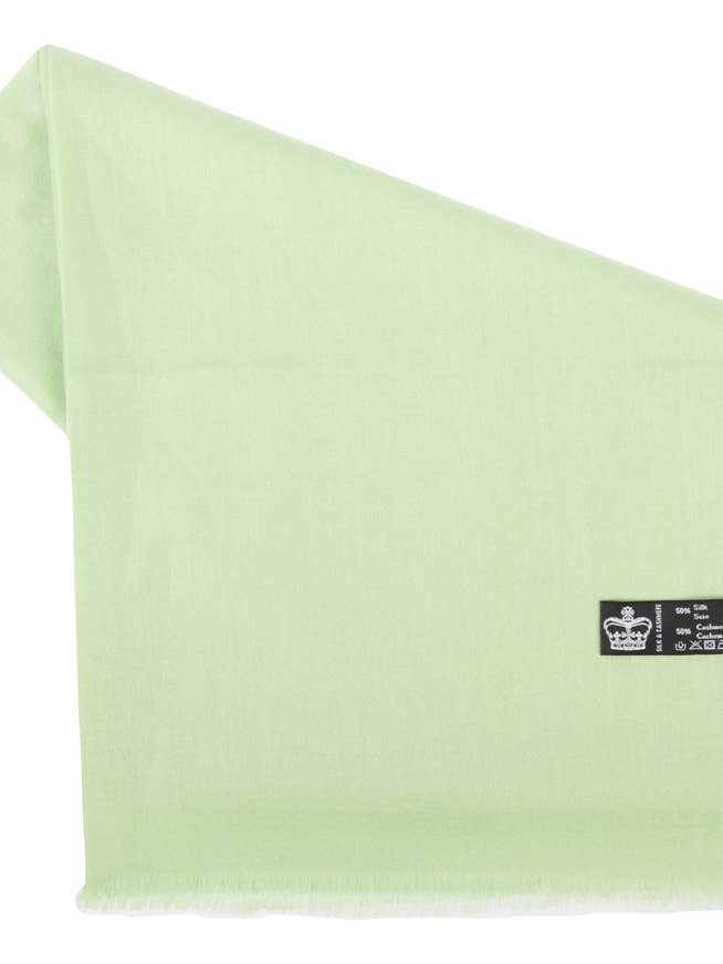 Pashmina Stal Grön d'Eau för wholesale av British stock (Kilberry)