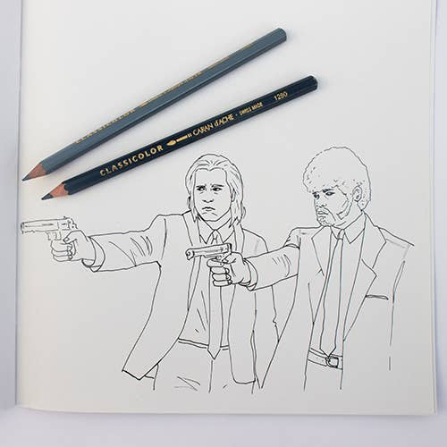 I Love Mel - Wholesale Coloring & Activity Book - Adult - Colour Me Good 80s and 90s Adult Coloring Book Bundle4