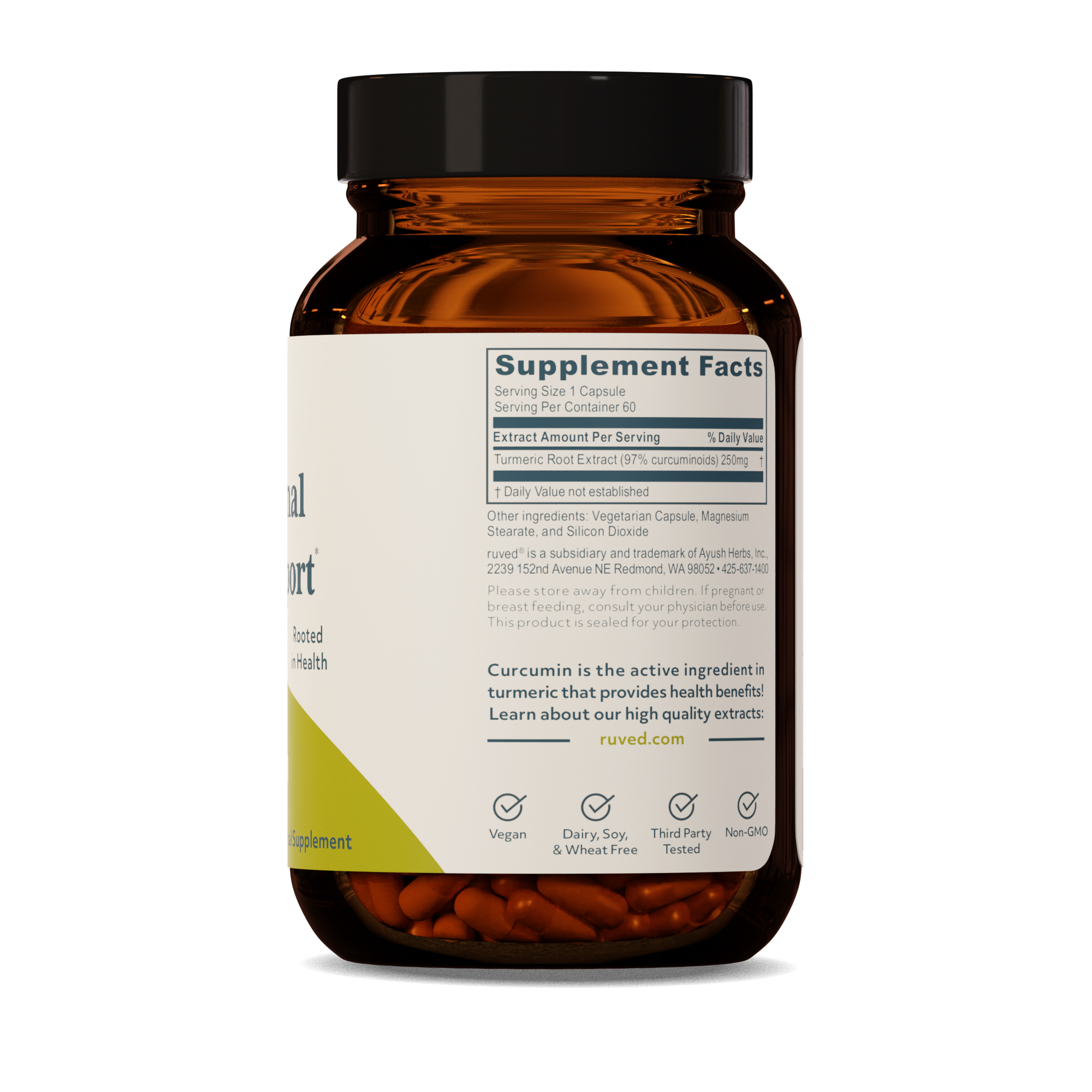 ruved - Wholesale Oral Supplement/Vitamin - Curcumin - Foundational Health Support2