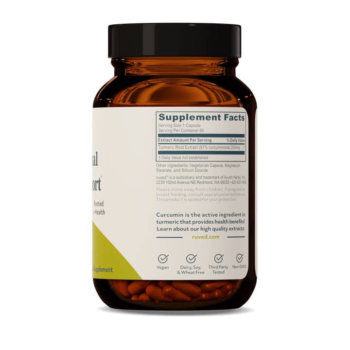 ruved - Wholesale Oral Supplement/Vitamin - Curcumin - Foundational Health Support2